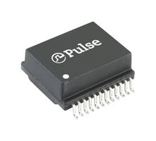PULSE ELECTRONICS HX1224CNLT 变压器, MDL, SIN, 100D, 1:1, 4KV, REIN, SMT, T NPB