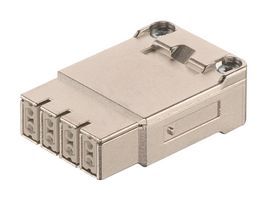 HARTING 09140083134 模块, HAN 千兆位模块, 母金属触芯插件