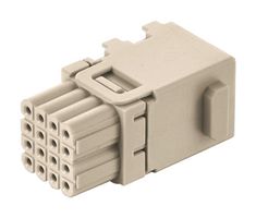 HARTING 09149162101 HEAVY DUTY MODULE, RCPT, 16POS, 4A