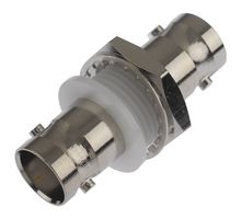 AMPHENOL RF 112443. BULKHEAD ADAPTER, BNC JACK-BNC JACK