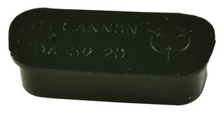 ITT CANNON DA-59-20 DUST CAP, DA SHELL SIZE SOCKET, POLYETHY