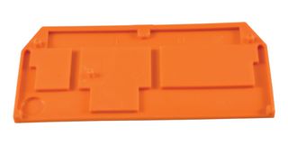 WAGO 281-329. END PLATE, RAIL MOUNTED TERMINAL BLOCK