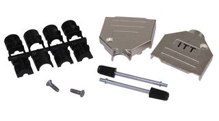 ITT CANNON DAFME-101 连接器后盖, D-SUB, DA, 锌
