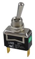 E-SWITCH ST141D00. 拨动 开关, SPST, 20A, 125VAC