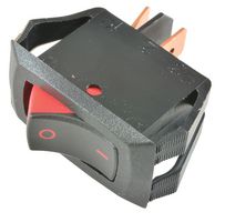 CARLING TECHNOLOGIES RA901-VB-B-9-V 船型开关, SPST, 16A, 250V, 黑色