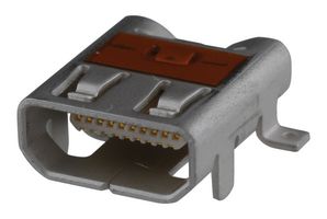 MOLEX 46765-2001. 连接器, 微型HDMI, 母, 19触点, PCB