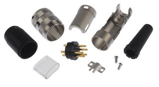 AMPHENOL SINE/TUCHEL T 3360 018 CIRCULAR CONNECTOR, PLUG, 5 POSITION, CABLE