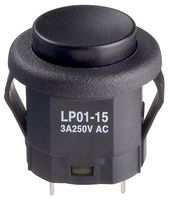 NKK SWITCHES LP0115CMKW01A SWITCH, PUSHBUTTON, NON-ILLUMINATED, SPD