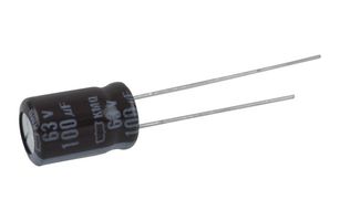 CHEMI-CON EKMQ630ELL101MHB5D 铝电解电容, 100uF, 63V, 径向引线