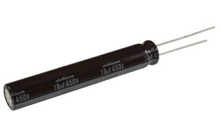 NICHICON UCS2W180MND9 铝电解电容, 18uF, 450V, 径向引线