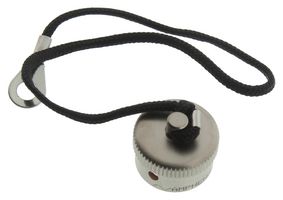 AMPHENOL INDUSTRIAL C10-738666-09M1 DUST CAP, METAL, RCPT CIRCULAR CONN