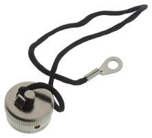 AMPHENOL INDUSTRIAL C10-738666-10M2 DUST CAP, METAL, RCPT CIRCULAR CONN