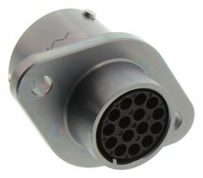 AMPHENOL INDUSTRIAL MB03A10-15PN(072) CIRCULAR CONN, RCPT, 15POS, FLANGE