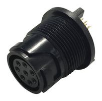BULGIN LIMITED PXP4013/02S/PC. CIRCULAR CONNECTOR, RCPT, 2POS, PANEL