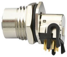 AMPHENOL LTW MSXS-08PFFR-SF7002. SENSOR CONNECTOR, M12, 8P, FEMALE, PANEL