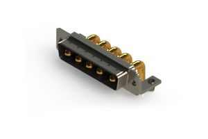 EDAC 629-5W5-240-4N3 COMBO D-SUB CONN, R/A PLUG, DB-5W5, TH