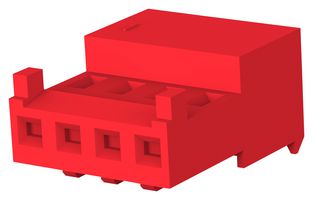 AMP - TE CONNECTIVITY 3-644042-4 CONNECTOR,RCPT, 4POS, 1ROW, 2.54MM