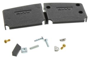 AMP - TE CONNECTIVITY 5206478-5 外罩, D-SUB, DD, 45/180度, 热塑性塑料