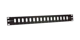 L-COM PR175DS916B. UNLOADED PATCH PANEL, 16P, DB9/HD15/HDMI