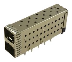 TE CONNECTIVITY 1-2007492-8 CONNECTOR, SFP+, RECEPTACLE, 40 POSITION, PRESS FIT