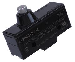 OMRON INDUSTRIAL AUTOMATION A-20GD-B7-K 微型开关, 摁入式