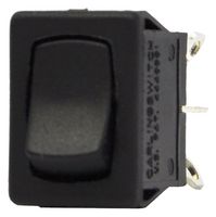 CARLING TECHNOLOGIES 62112926-0-0-N 开关, 船型, DPDT, 8A, 250V, 黑色