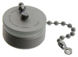 AMPHENOL INDUSTRIAL 97-60-24P(958) PROTECTION CAP W/CHAIN, SIZE 24, METAL