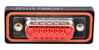 MOLEX / FCT 173110-0028. FCT DSUB STR PC PLG 15 PN SLD RMNT
