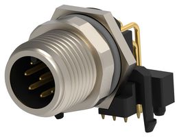 TE CONNECTIVITY T4144015081-000 传感器连接器, 8路, 公, 面板