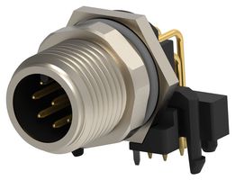 TE CONNECTIVITY T4144035081-000. 传感器连接器, 8路, 公, 面板