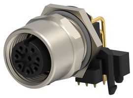 TE CONNECTIVITY T4145015081-002. SENSOR CONNECTOR, 8POS, FEMALE, PANEL