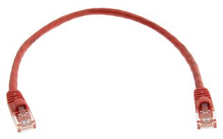 AIM CAMBRIDGE - CINCH CONNECTIVITY 73-7794-1 电缆, RJ45连接器, 公, CAT5E, 1英尺, 红色