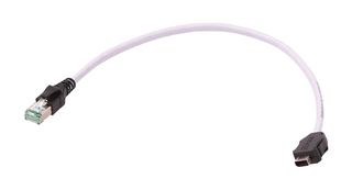 HARTING 33480147823005 以太网电缆, IX A 公-RJ45 公, 500MM