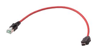 HARTING 33480147825020 以太网电缆, IX A 公-RJ45 公, 2M