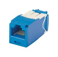 PANDUIT CJ6X88TGBU-24 连接器, RJ45, 插座, 8P8C, 1端口, 蓝色