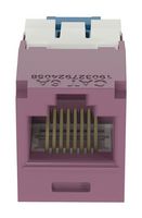 PANDUIT CJ6X88TGVL-24 RJ45 CONN, JACK, 8P8C, 1PORT, VIOLET