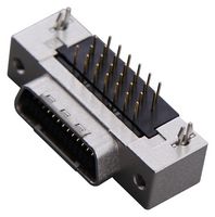 3M 10126-52B2PC 连接器, MDR, 直角 母, 26路, 焊接