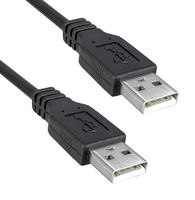 QUALTEK ELECTRONICS 3021061-03M 线缆, USB, 2.0 类型 A 插头-插头, 9.8英尺