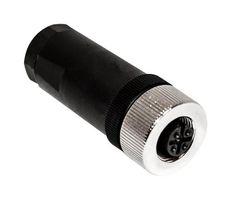 MUELLER ELECTRIC BU-12ZU04-PG7 传感器连接器, M12 4 PIN F ST PB A CD PG7 FW