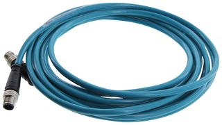MOLEX 130048-0085 传感器 线缆, 4P M12公-连接器, 公, 16.4