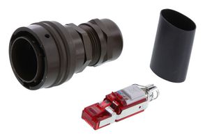AMPHENOL PCD KIT39992G 连接器, RJ45 连接器, 连接器, 公, 8P8C, 1端口, 电缆
