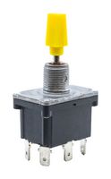 E-SWITCH ST4SP8AT2C2 拨动开关, 开-关-开, SPDT, 非照明