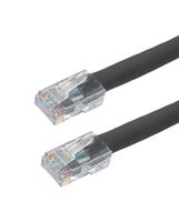 L-COM TRD524HF-BLK-10F 以太网 线缆, CAT5E, RJ45 插头-插头, 10