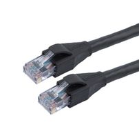 L-COM TRD524O-BLK-5F 以太网 线缆, CAT5E, RJ45公-连接器, 公, 5