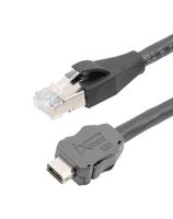 L-COM TRGIX603EC-BLK-7.5M 以太网 线缆, IX A 公-RJ45 公, 24.6