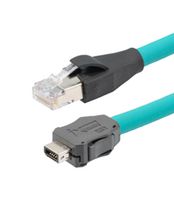 L-COM TRGIX603IN-TEL-1M 以太网 线缆, IX A 公-RJ45 公, 3.3 LA