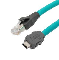 L-COM TRGIX604IN-TEL-2M 以太网 线缆, IX B公-RJ45公, 6.6
