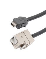 L-COM TRGIX605EC-BLK-3M ENET CORD, IX A PLUG-RJ45 JACK, 9.8