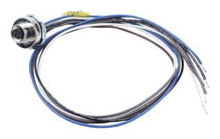 MOLEX 120070-0419 传感器线缆组件, MIC 5P F/FR .5M 1/2NPT #18 聚氯乙烯