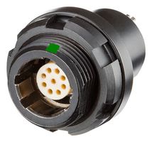 AMPHENOL LTW FDYB-09EEFP-NDK-001 CIRCULAR CONN, RCPT, 9POS, PANEL